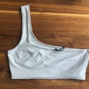 Light brown swimming suit top